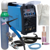 Zváračka - TIG 200 DC PULS HF MMA 230V Zváracie zariadenie Sada valcov (Sherman Tig 200p HF set inwertor welcom)
