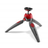 Manfrotto PIXI EVO 2-Section Mini Tripod, red, light and compact - Manfrotto Pixi (MTPIXIEVO-RD)