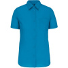 KARIBAN VINTAGE JUDITH K548 / Dámska košeľa s krátkym rukávom - bright turquoise L