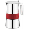 Moka konvice Elegance red- 4 šálky - Monix