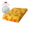 DRYBED Premium Vet Bed Swirls žltý + oranžový 150 x 100 cm