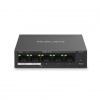 TP-LINK Mercusys MS105GP sieťový prepínač Gigabit Ethernet (10/100/1000) Podpora napájania cez Ethernet (PoE) Čierna (MS105GP)