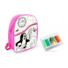 Wiky Batoh Krtko ružový 30 cm + 8 fixiek W011820