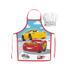 Javoli Detská zástera s čiapkou Disney Cars