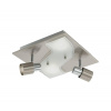 Eglo | Eglo 96398 - LED Bodové svietidlo DIRUS 2xGU10/3,3W+2xLED/3,3W | EG96398