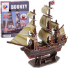 mamido 3D puzzle loď Bounty námorná loď 125 dielikov ZA2599