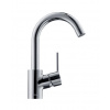 Hansgrohe Talis S - Umývadlová batéria s výpustom a otočným výtokom, chróm 32070000