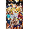 CUKROVÁ TLAČ jedlý obrázok na tortu Cukrová hmota Dragon Ball goku Super Sayian