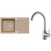 Set Alveus (dřez Niagara 30 Beige 55 + baterie Tonia Chrom) SETA489