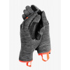 Dámske rukavice Ortovox Fleece Light Glove - black steel blend