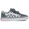 VANS Old Skool V COLOR THEORY CHECKERBOARD STORMY WEATHER - 33