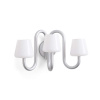 HAY Lampa Apollo Wall Sconce, white opal glass AC184