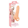 Nature Skin 2v1 Návlek na penis a masturbátor 24 cm