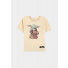 The Mandalorian - The Child Boys Basic Short Sleeved T-shirt Velikost: 122/128, Barva: Beige