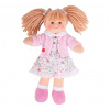 Rappa Bigjigs Toys Látková bábika Poppy 28 cm
