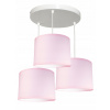 Stropné svietidlo JasnoCiemno E27 ružové