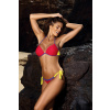 Marko Dámske bikiny push-up Marko Brooke Ginger M-462 (2) tmavočervené, Veľkosť XL/M, Farba tmavočervená