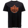 Grundéns Tričko Logo Anchor SS T-Shirt Black - L