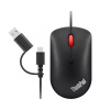 Lenovo ThinkPad/Cestová/Optická/2 400 DPI/Drôtová USB/Čierna 4Y51D20850