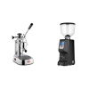 La Pavoni Europiccola Lusso + Eureka Atom Specialty 65, black