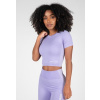 Gorilla Wear Dámsky Crop top SELAH - Lilac Farba: Fialová, Veľkosť: XS/S