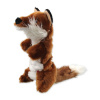 Hračka DOG FANTASY Skinneeez Plush pískacia líška 45 cm