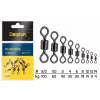 Delphin Rolling Swivel A-01 BN veľ.12 10 ks