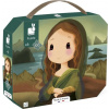 Janod Janod Puzzle v kufríku Umelecké Leonardo da Vinci 100 ks J02579