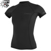 Lycra O'Neill Wms Thermo-X S/S Crew black M 24/25 - Odosielame do 24 hodín