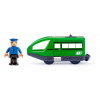 Woody 91907 Moderná elektrická mašinka - zelená