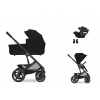 CYBEX Talos S Lux + Cot S Lux Travel Set Aton B2 i-Size moon black 2026