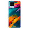 Odolné silikónové puzdro iSaprio - Blue Paint - Realme 8 / 8 Pro