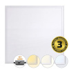 Solight WO25-W LED svetelný panel Backlit, 36W, 3960lm, 3000/4000/5000K, Lifud, 60x60cm, 3 roky záruka, bílá barva