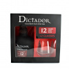 Dictador 12y 0.7L 40% se skleničkami (Rum Dictador 12y 0.7L 40% box+ sklo)