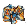BAAGL A-32964 Shelly Tiger, školský set 3-dielny, aktovka+peračník+taška na prezuvky