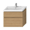 JIKA CUBITO PURE 84 x 46,7 x 68,3cm skrinka pod umývadlo závesná, dub, H40J4264025191