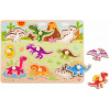 Tooky Toy Vkladacie puzzle Dinosaury