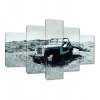 Hodiny 150x105 Jeep Wrangler Retro foto (Hodiny 150x105 Jeep Wrangler Retro foto)