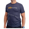 Alpha Industries LABEL T tričko pánske rep blue Veľkosť: XL, Farba: modrá