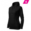 MALFINI CAPE 414 Mikina dámska 4140113 S 01 čierna