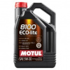 MOTUL 8100, ECO-LITE Motorový olej 5W-30, 5l