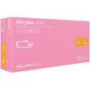 Rukavice Mercator Medical Nitrylex Pink r. XS ružové 100 kusov