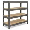 Meets-ecommerce UG Kovový regál profi 115x90x40, 3-4 police Farba: Antracitová, Počet polic: 4 police
