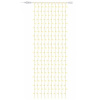 DECOLED Easy Fix LED svetelný záves interiérový 100 × 300 cm, teplá biela, 300 LED diód, 10 prameňov, číry kábel IP20, predĺženie