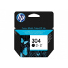 Atrament HP 304 černá inkoustová kazeta, ink cartridge (black), N9K06AE#BA3