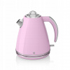 Varná kanvica Swan Retro SK19020PN 3000W 1.5 (Varná kanvica Swan Retro SK19020PN 3000W 1.5)