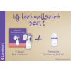 Lansinoh 2-fázová ručná odsávačka + sada 160 ml fľašiek