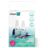 CLEAN IT screen cleaning solution with cloth, 2x30ml CL-182
