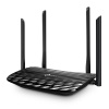 TP-Link AC1200 bezdrôtový smerovač Gigabit Ethernet Dvojpásmový (2,4 ghz/5 ghz) Čierna (Archer A6)