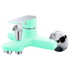 BELAGGIO RIO GREEN 4144G Vaňová vodovodná batéria bez príslušenstva, CHROM/ZELENÁ, rozstup 150mm RI4144G